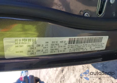 2016 Jeep Patriot Sport from USA, damaged, VIN 1C4NJPBAXGD676900